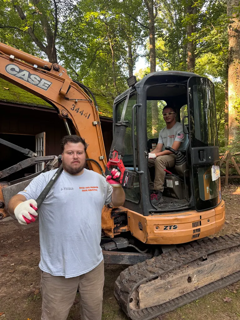 demolition crew in Rockville with Hulk and Friends Junk Removal